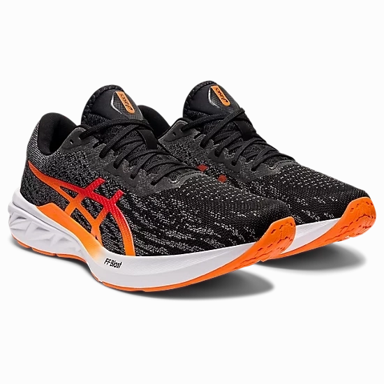 Men's Asics DYNABLAST 2 Black/Shocking Orange