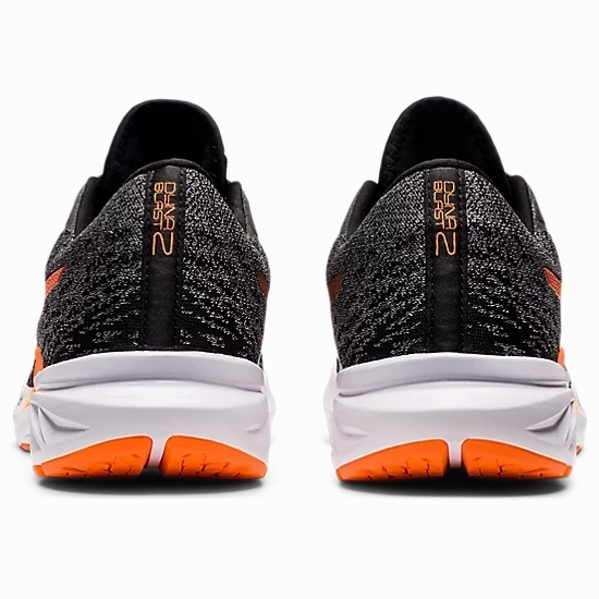 Men's Asics DYNABLAST 2 Black/Shocking Orange