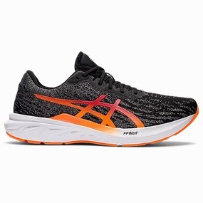 Men's Asics DYNABLAST 2 Black/Shocking Orange