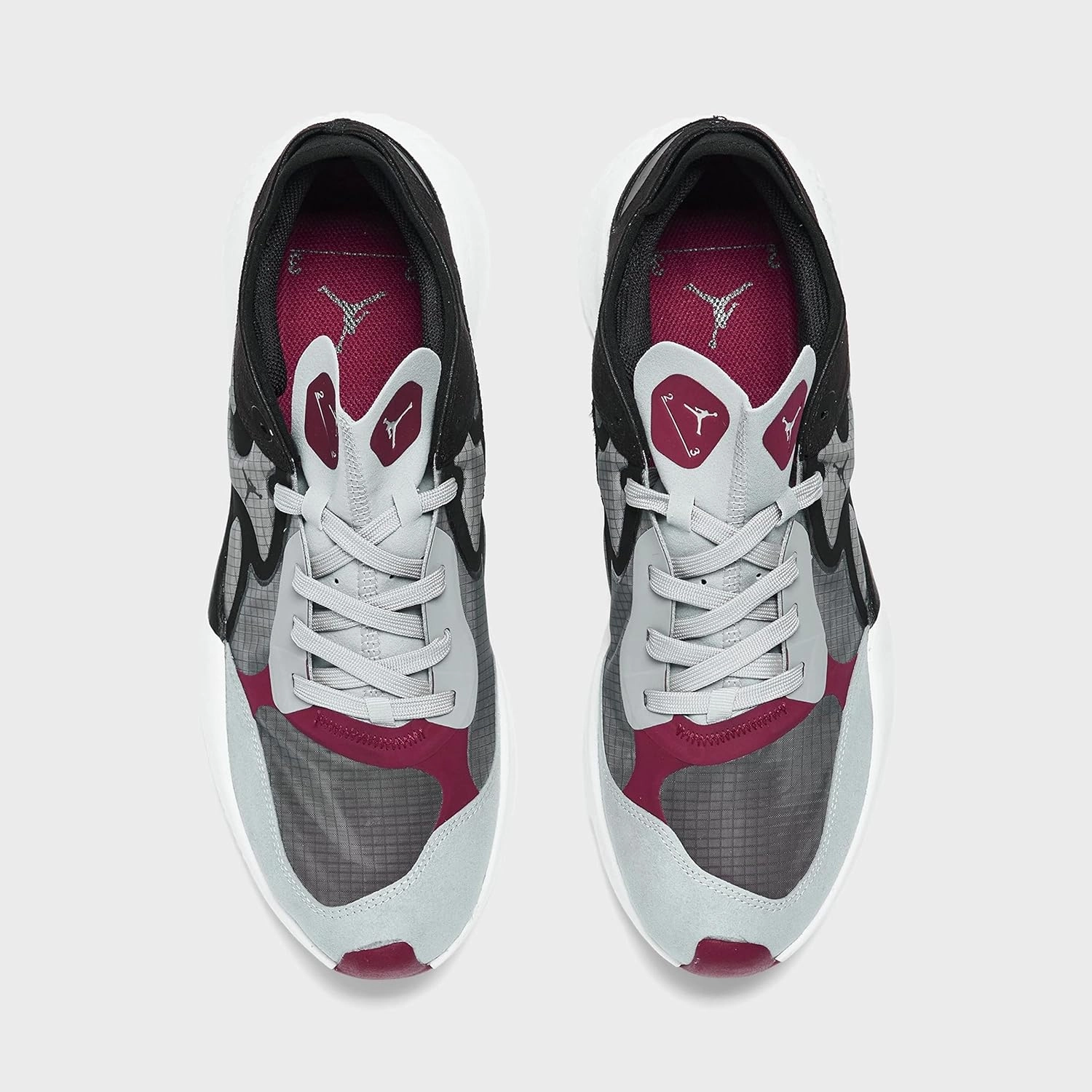 Men's Jordan Delta 3 Low White/Chile Red-Black (DN2647 160)