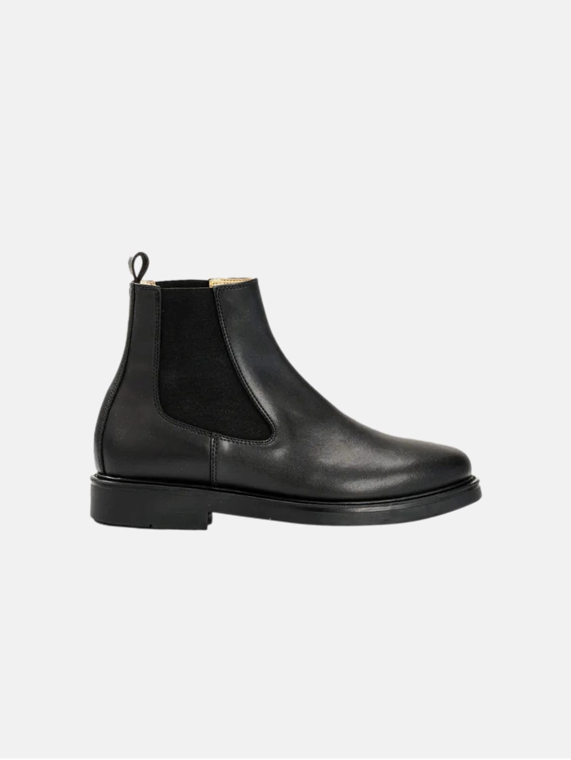 Men's Vegan Leather Chelsea Boots | Black