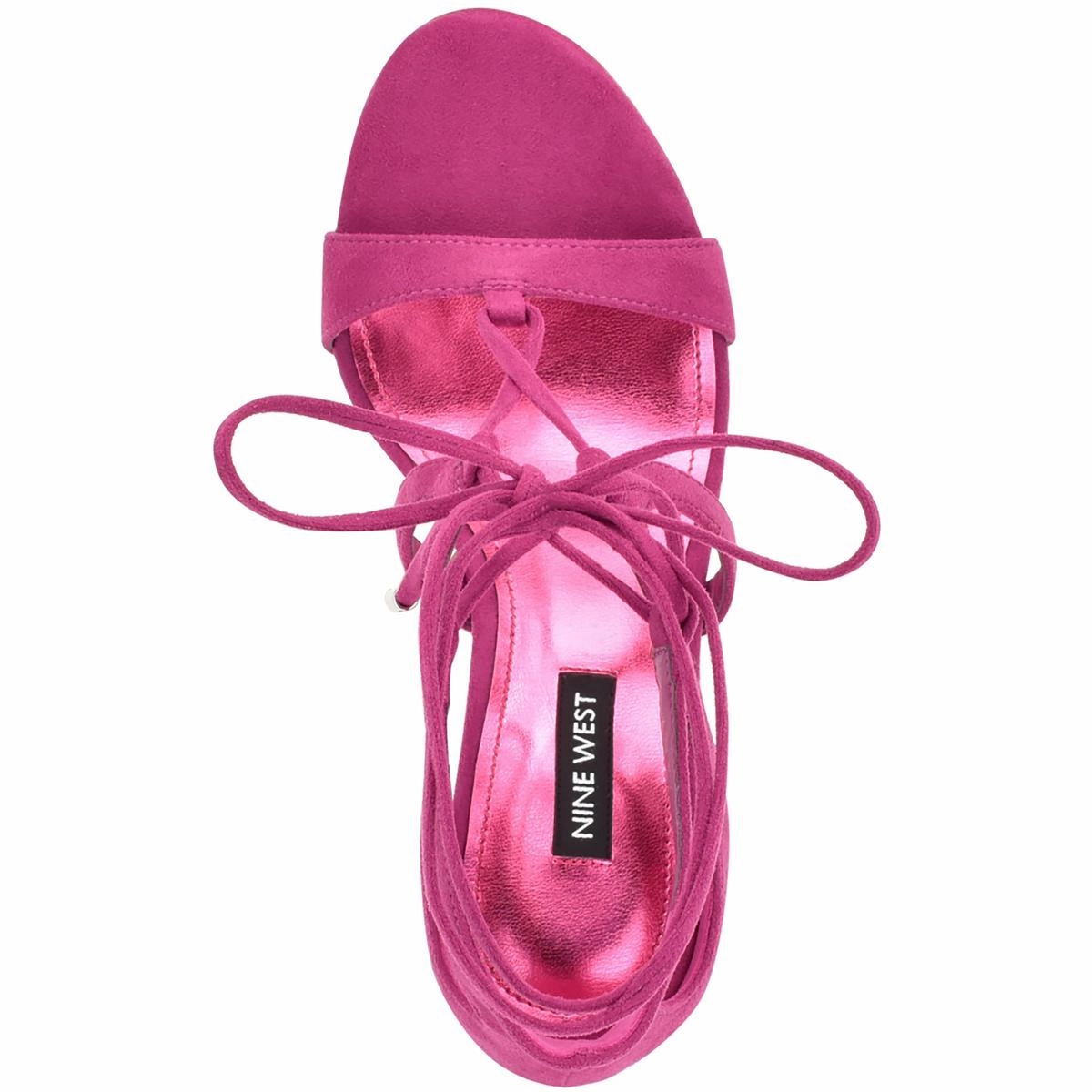 Mindi 2 Womens Faux Suede Strappy Heels