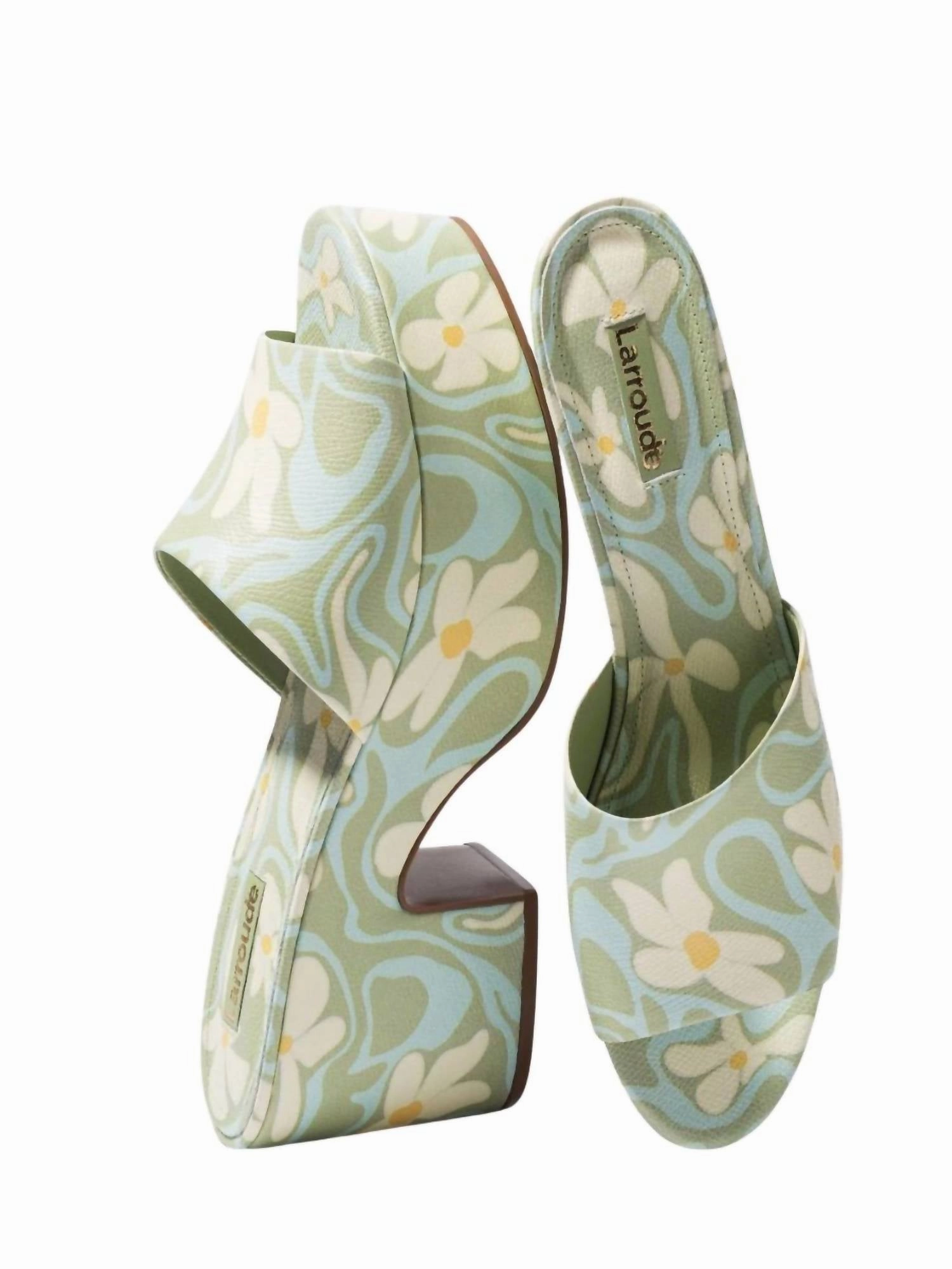 Miso Platform Sandal In Tea Flower