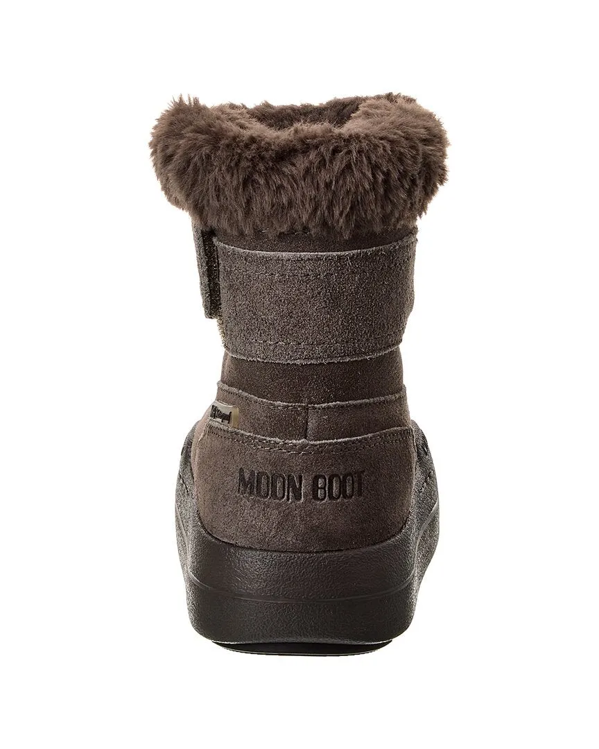 Moon Boot Jr Park Strap Suede Boot