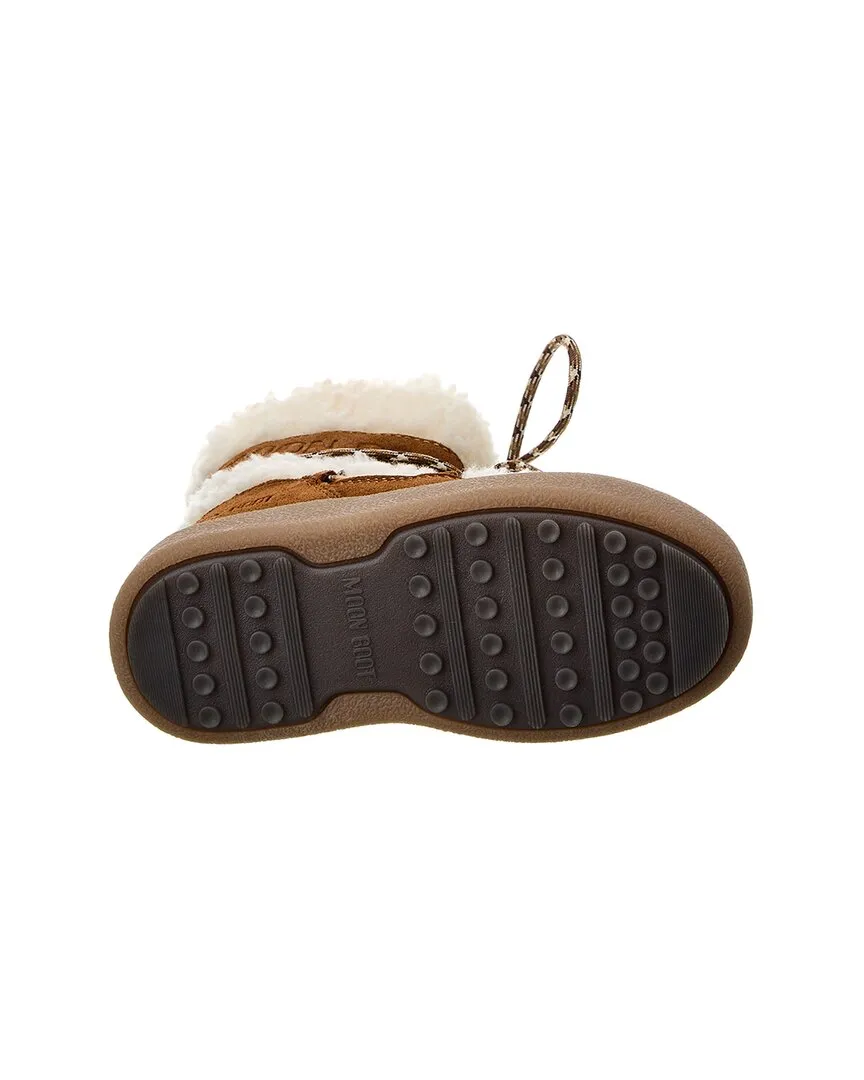 Moon Boot JTrack Suede & Shearling Boot