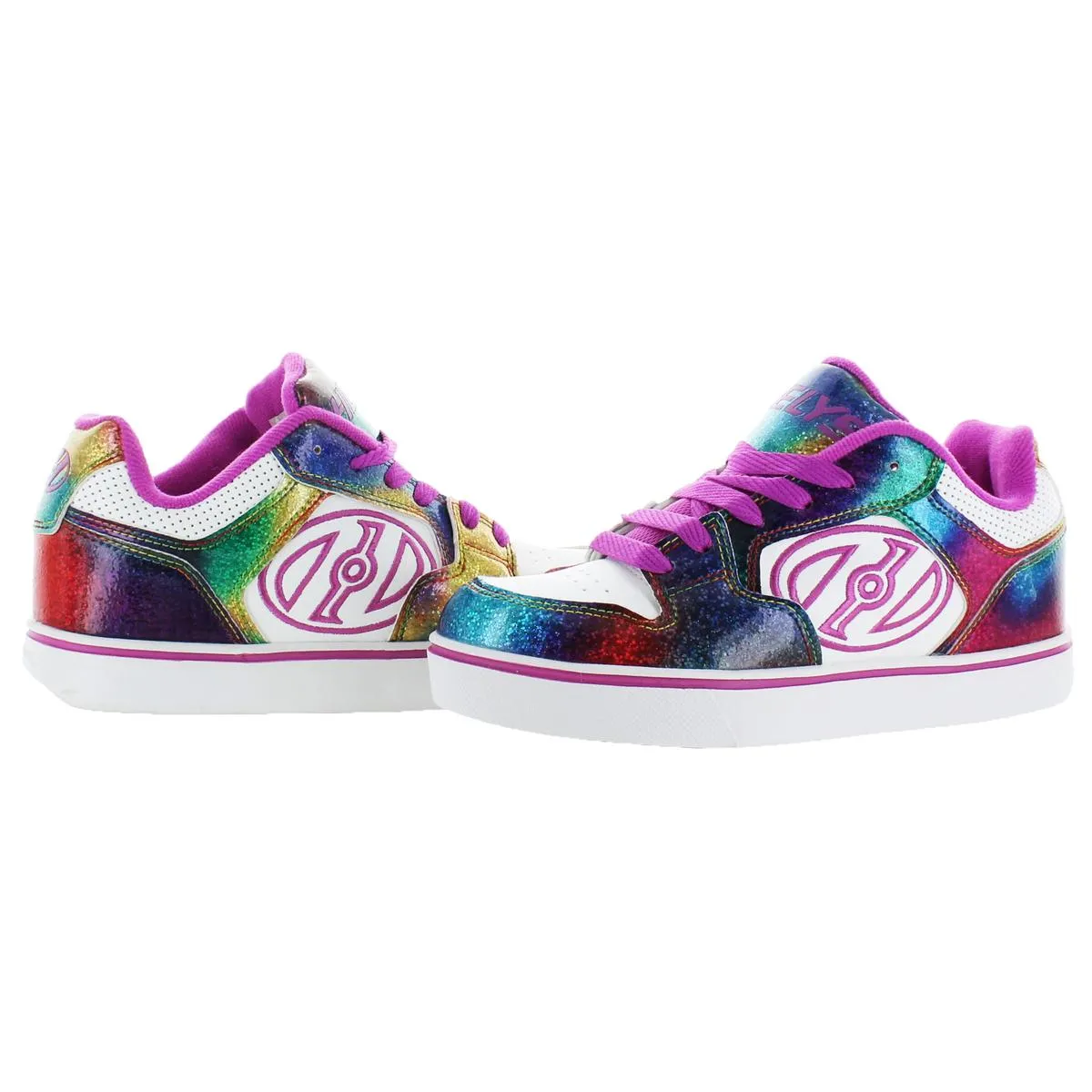 Motion Plus Girls Metallic Lifestyle Skate Shoes