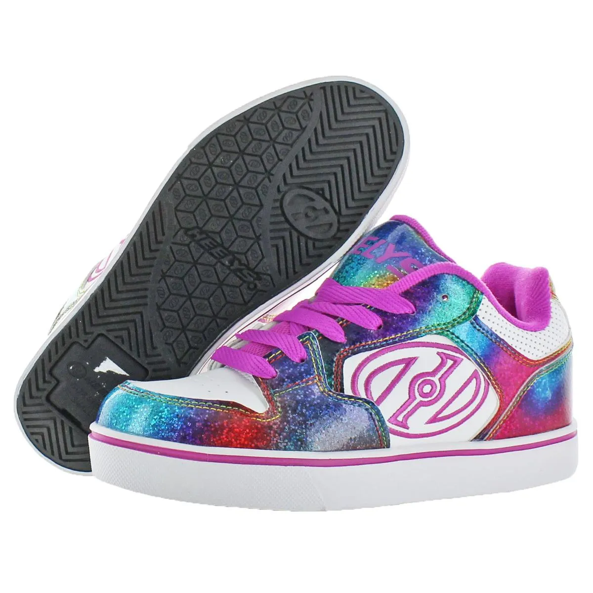 Motion Plus Girls Metallic Lifestyle Skate Shoes