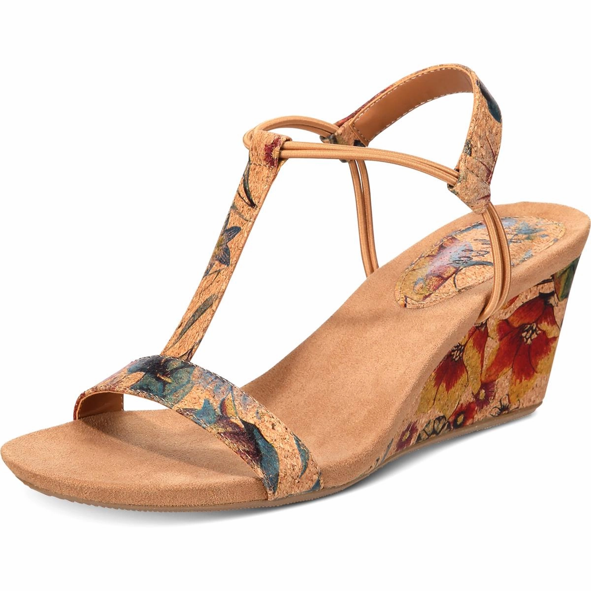 Mulan Womens Wedge Sandals