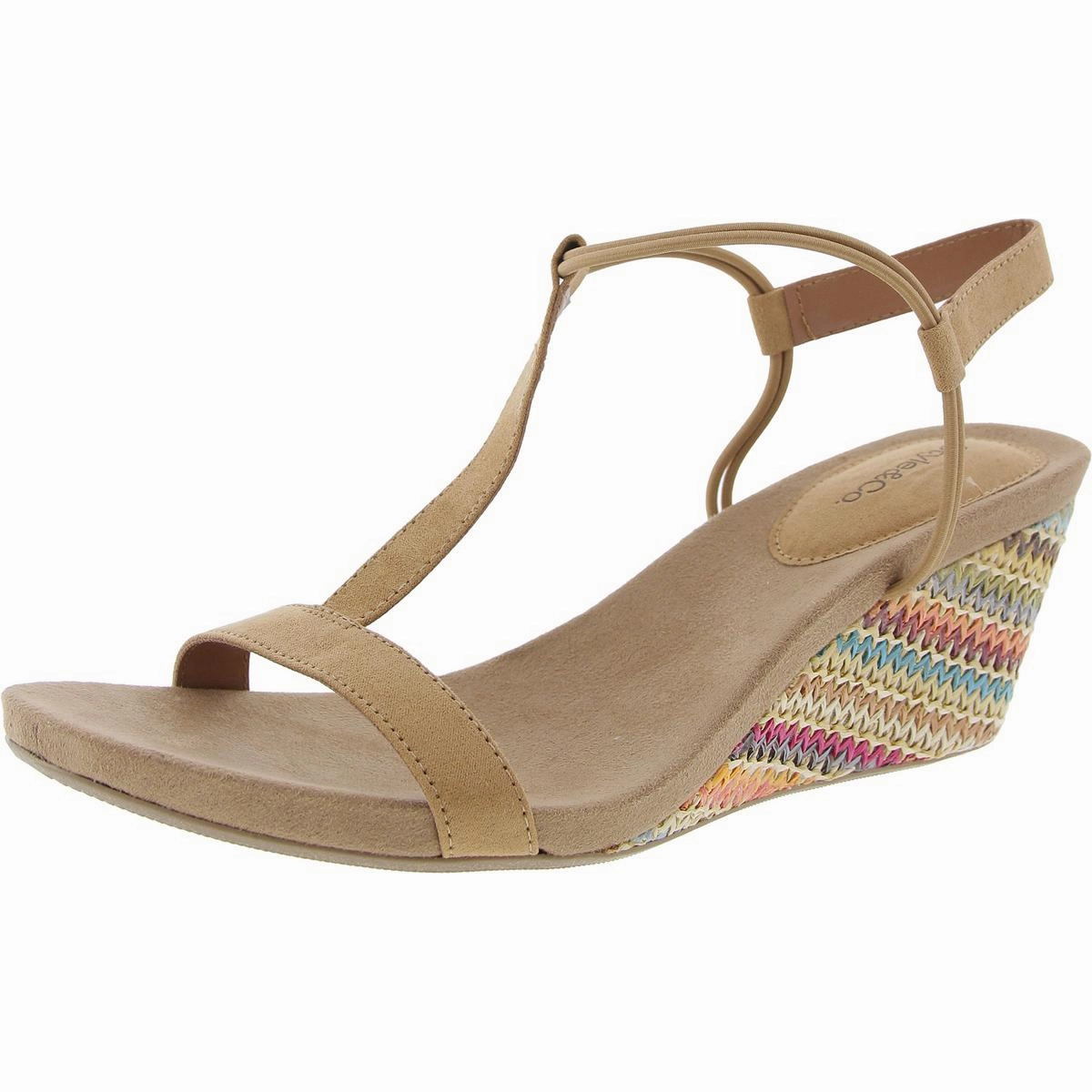 Mulan Womens Wedge Sandals