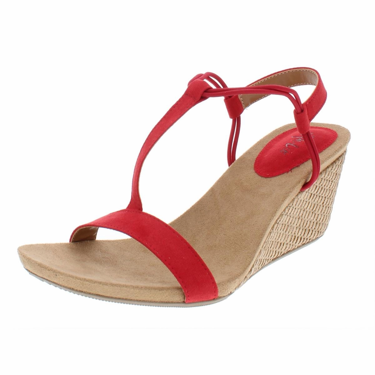 Mulan Womens Wedge Sandals