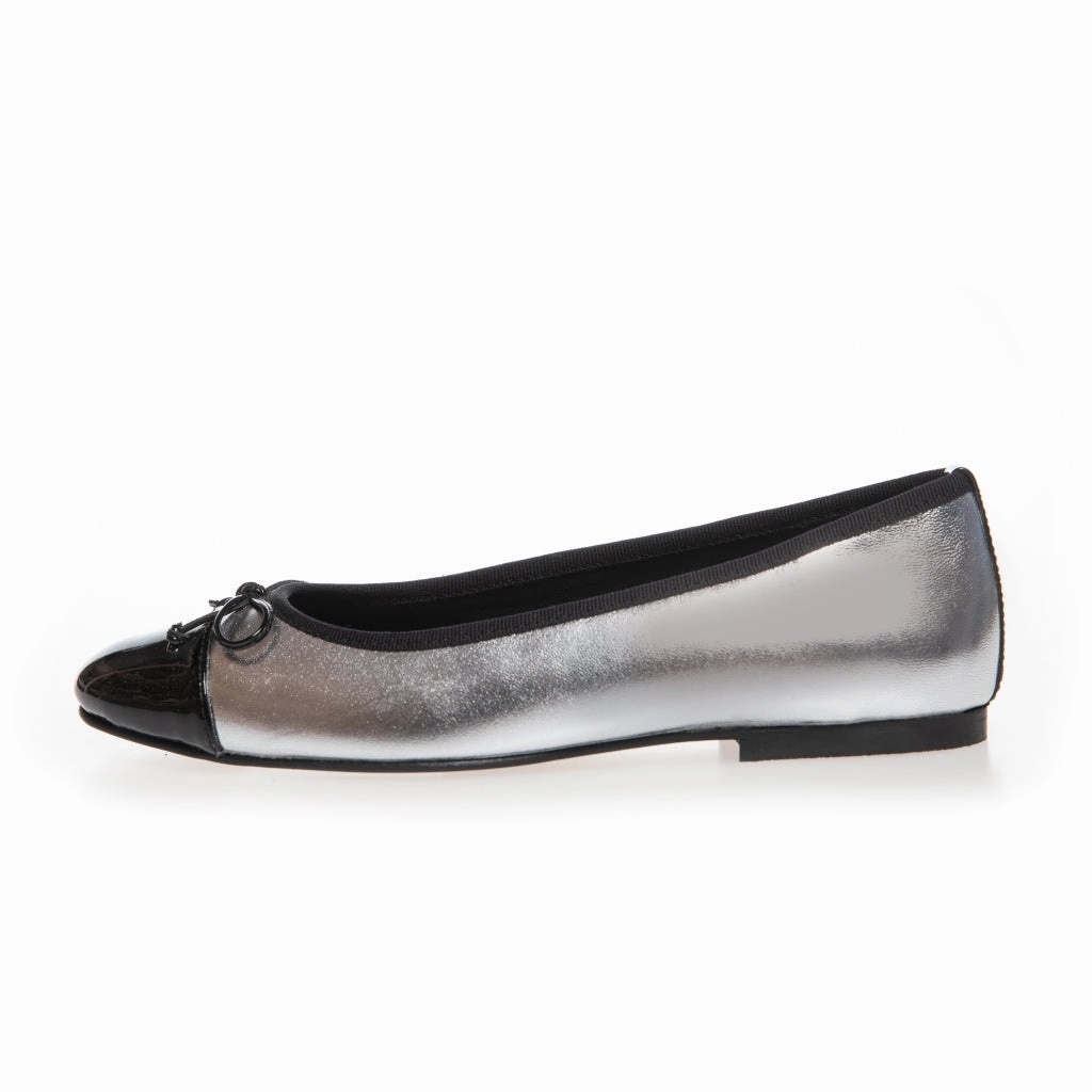 MY OWN BALLERINAS - SILVER / BLACK