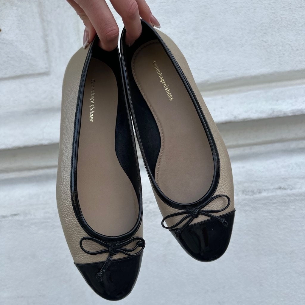 MY OWN BALLERINAS GOLD - GOLD/BLACK