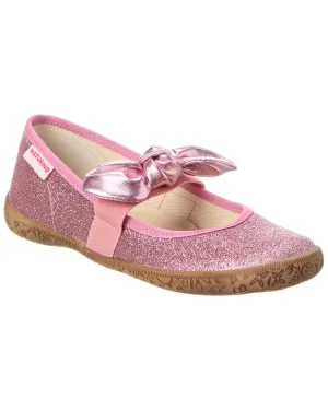 Naturino Barol Glitter & Leather Flat