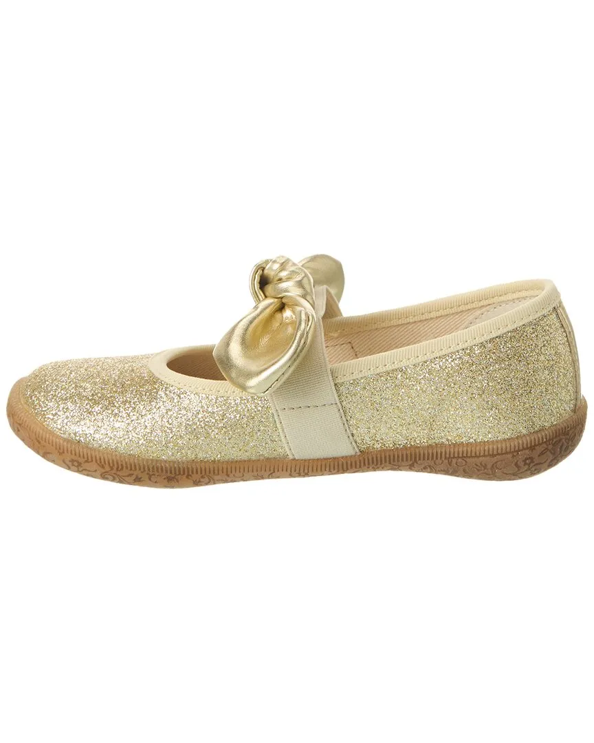 Naturino Barol Glitter & Leather Flat