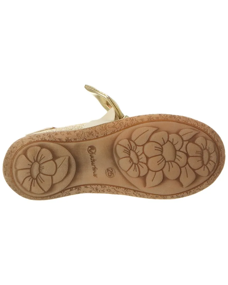 Naturino Barol Glitter & Leather Flat