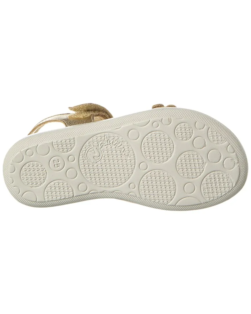 Naturino Brahma Metallic Leather Sandal