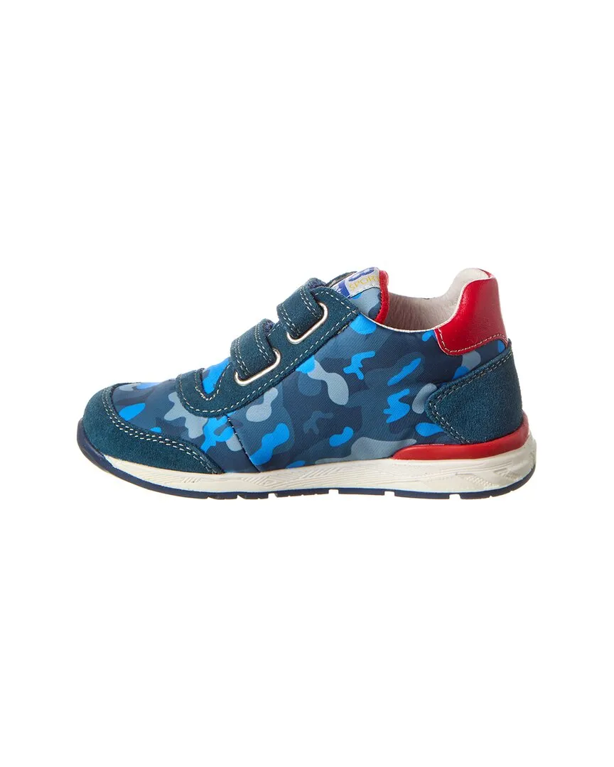 Naturino Falcotto New Ferdi Suede & Nylon Sneaker