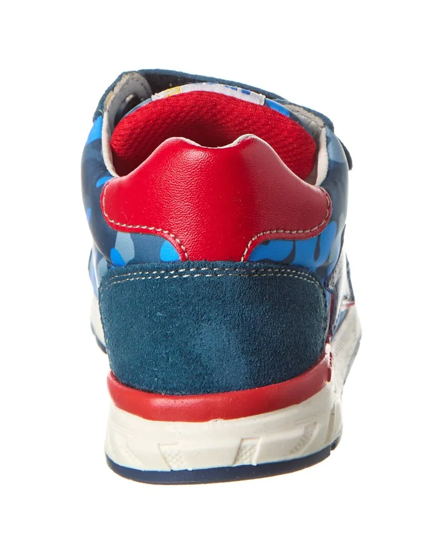 Naturino Falcotto New Ferdi Suede & Nylon Sneaker