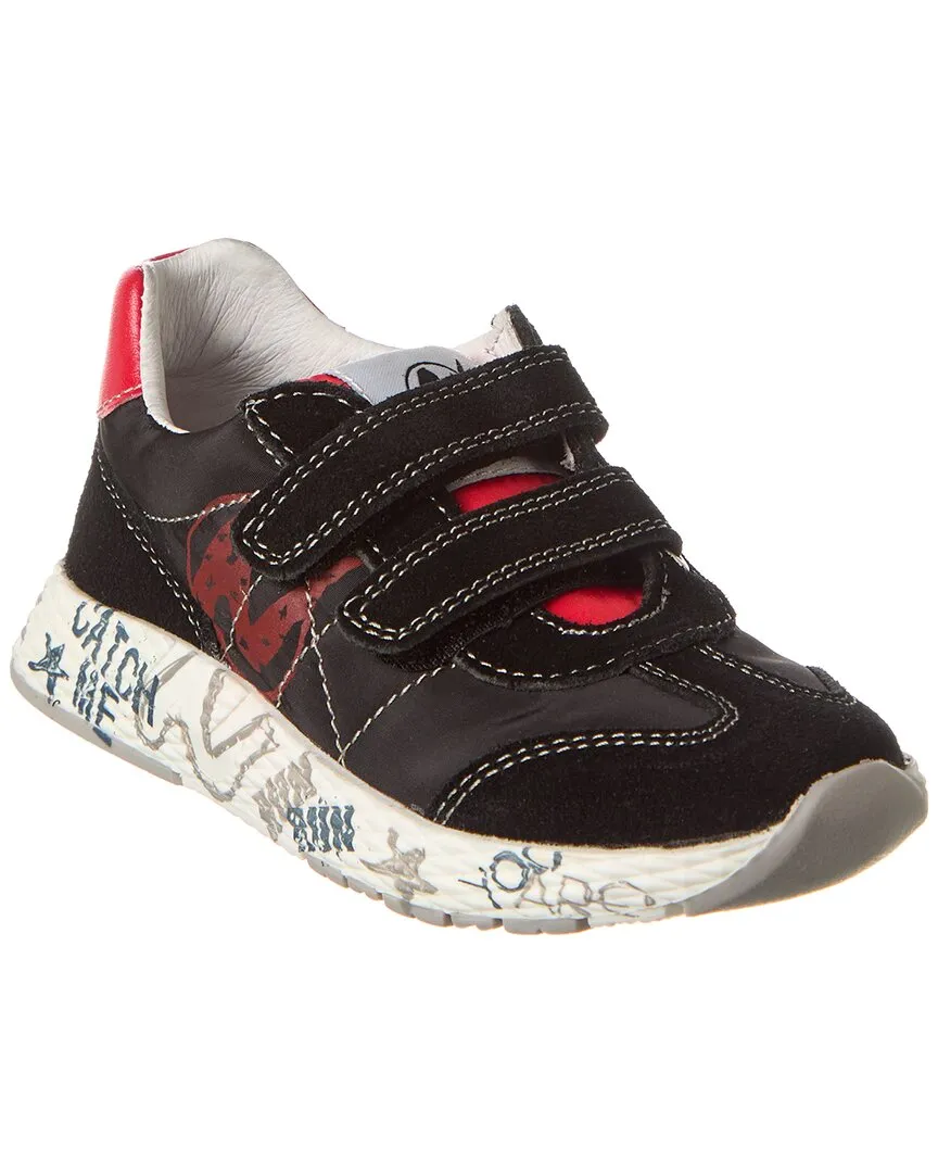 Naturino Jesko Suede & Nylon Sneaker