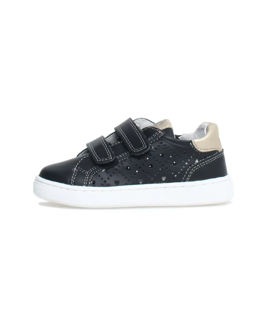 Naturino Saevel Hearts Leather Sneaker