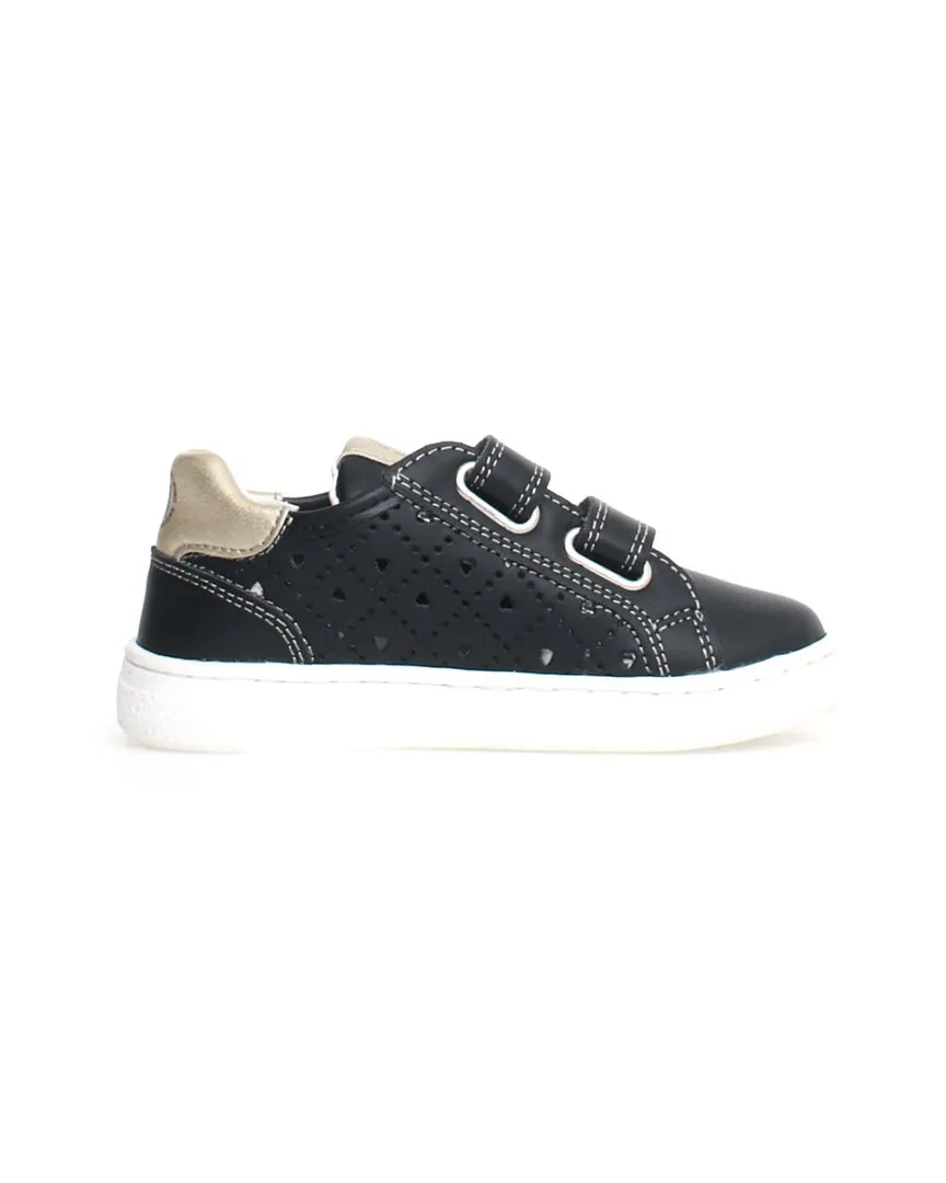 Naturino Saevel Hearts Leather Sneaker