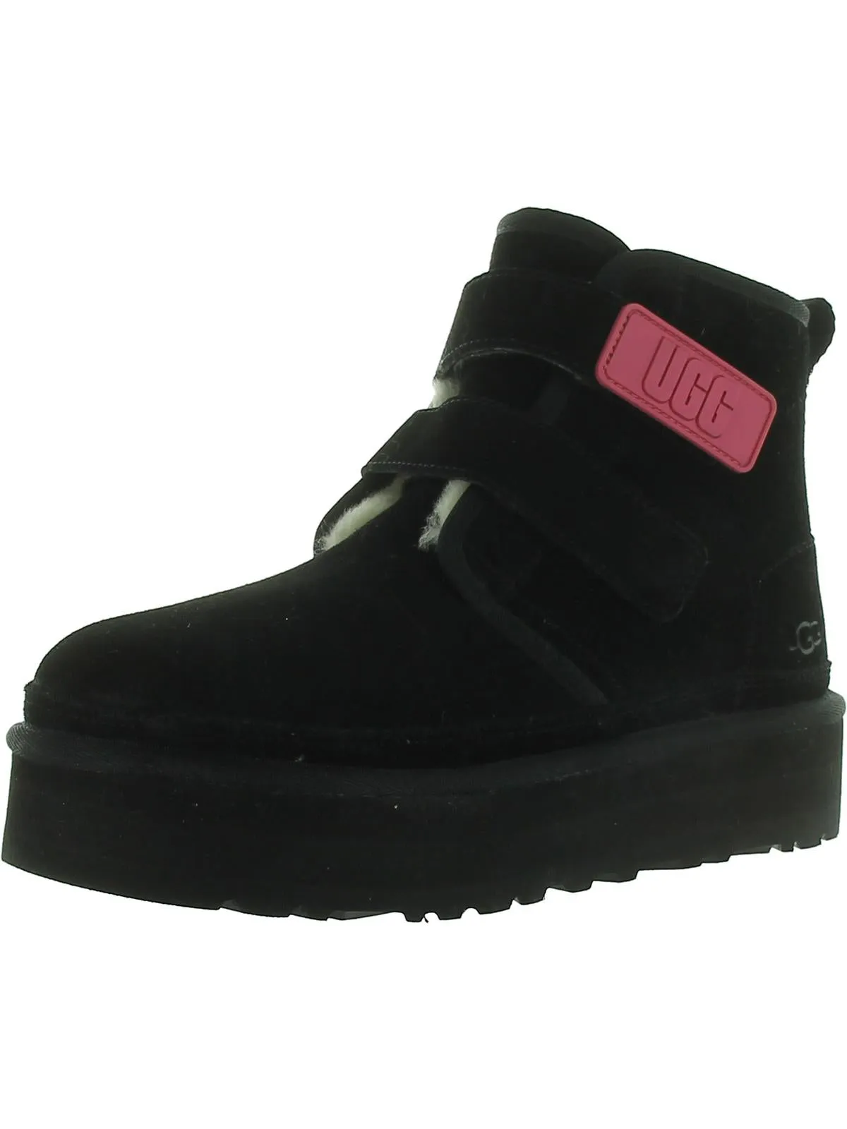 Neumel Girls Suede Platform Winter & Snow Boots