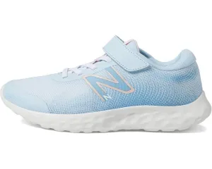 New Balance 520v8 PA520SP8 Kids Girl's US 1 Blue Bungee Lace Running Shoe FZP586