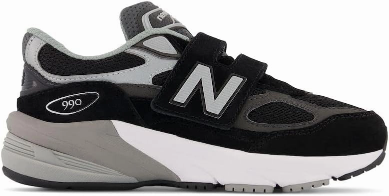 New Balance Kids' 990 V6 Hook & Loop Sneaker