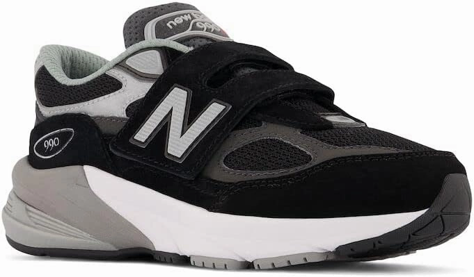 New Balance Kids' 990 V6 Hook & Loop Sneaker