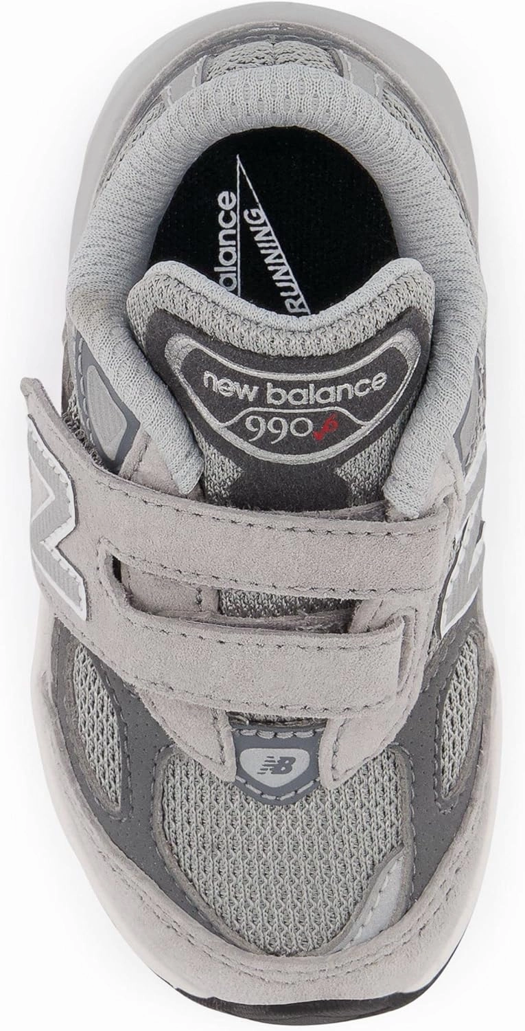 New Balance Kids' 990 V6 Hook & Loop Sneaker