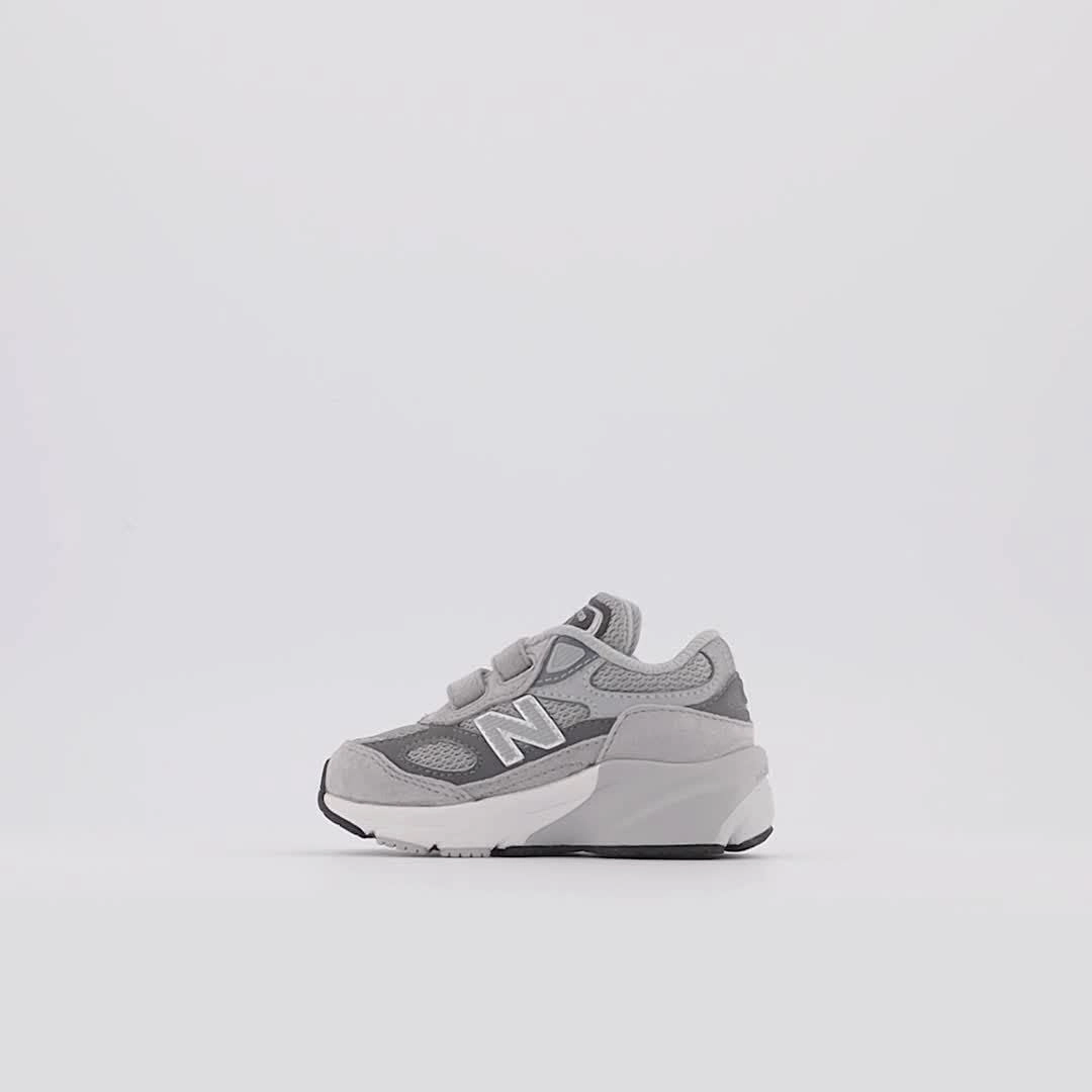 New Balance Kids' 990 V6 Hook & Loop Sneaker