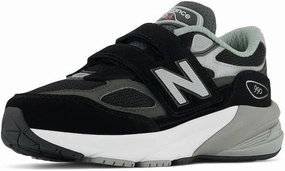New Balance Kids' 990 V6 Hook & Loop Sneaker