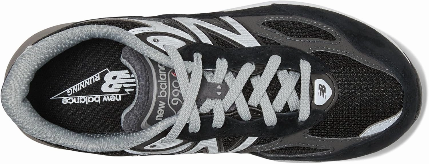 New Balance Kids' 990 V6 Lace-Up Sneaker
