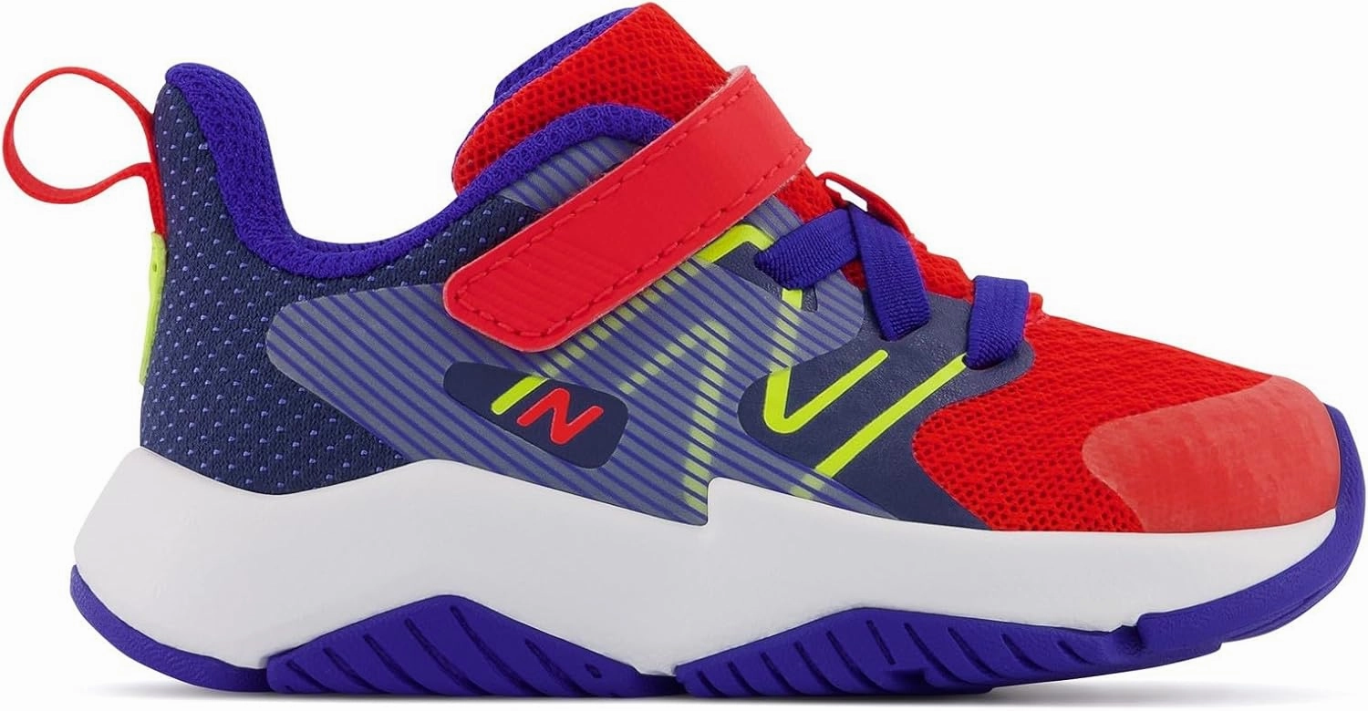 New Balance Unisex-Child Rave Run V2 Bungee Lace with Top Strap Shoe