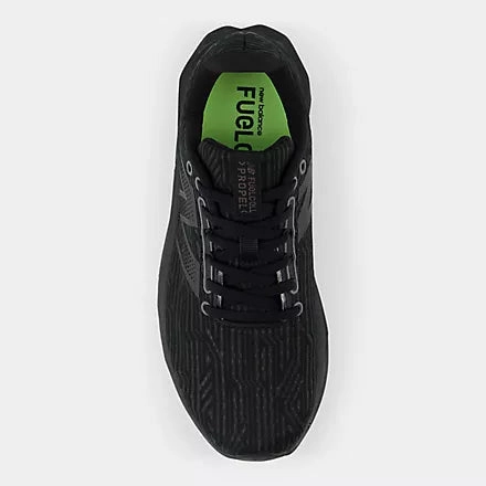 NEW BALANCE WOMEN'S FUELCELL PROPEL V5 TRIPLE BLACK RUNNING SHOE