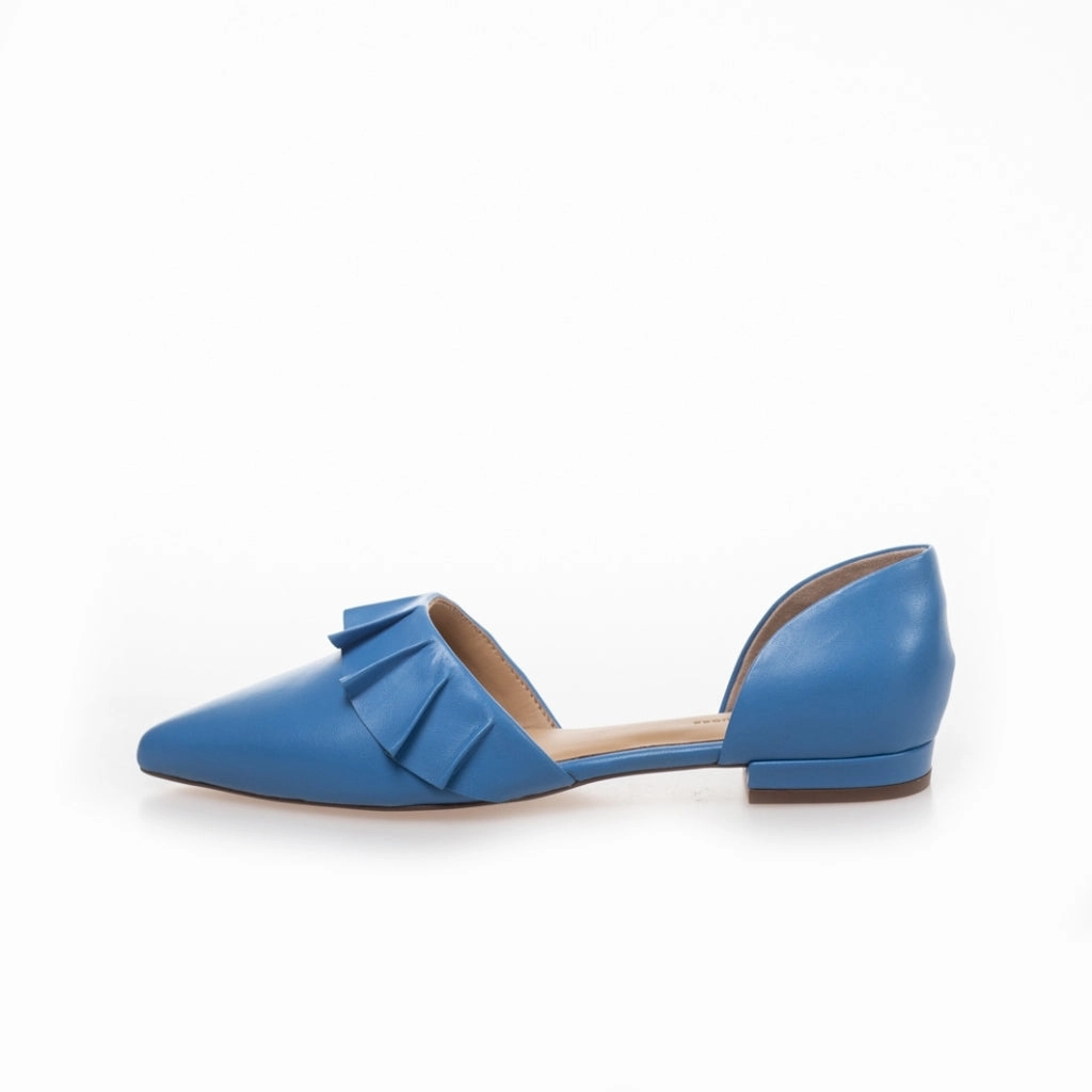 NEW ROMANCE 23 LEATHER - Electric blue