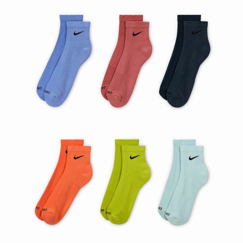 nike 6 Pack Unisex Everyday Plus Cushioned Quarter