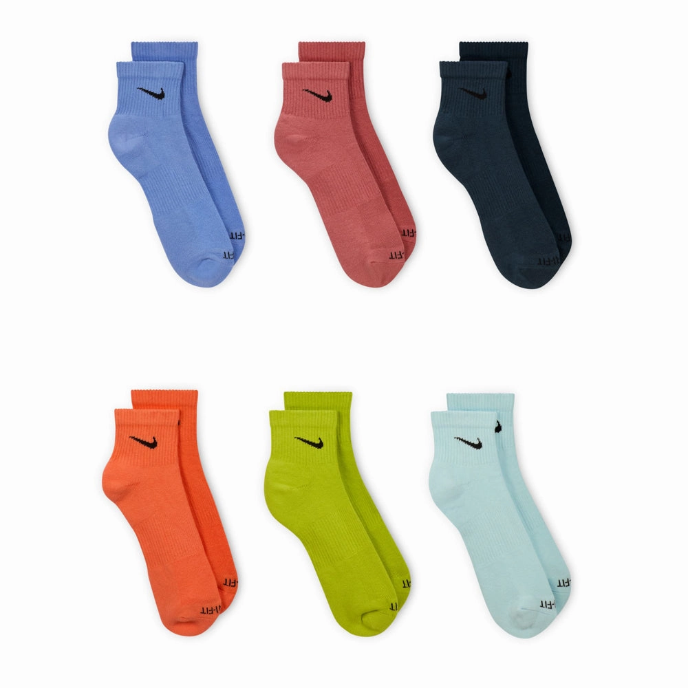nike 6 Pack Unisex Everyday Plus Cushioned Quarter