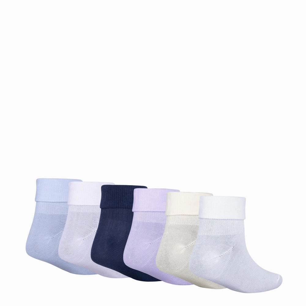 nike 6 Pack X-Small Fold Over Ankle Sock