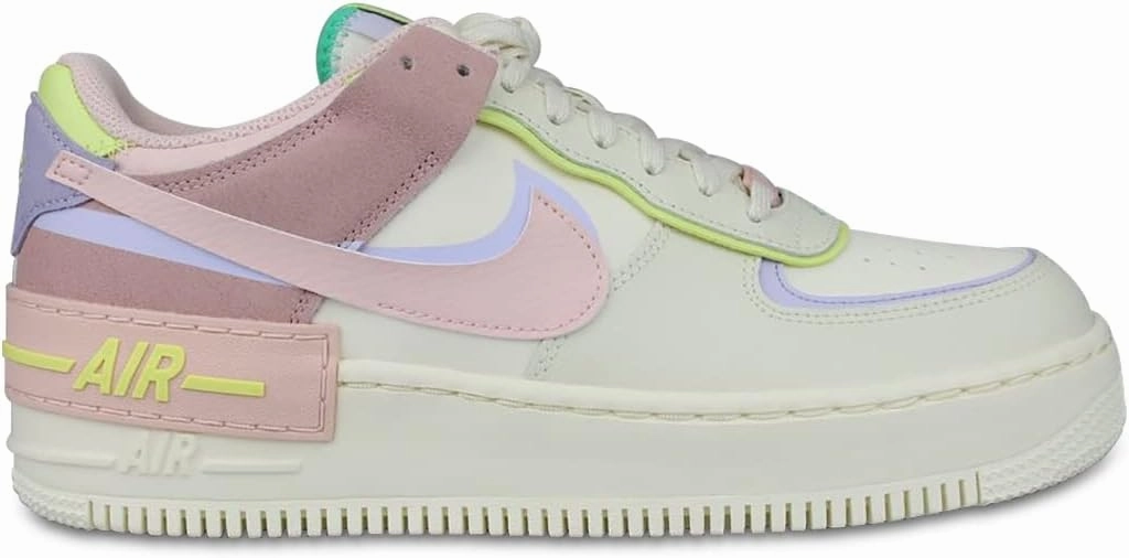 Nike AIR Force 1 Shadow Cashmere/Coral CI0919 700 Women's SIZE12 KC