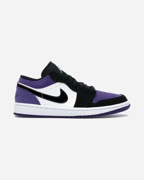 NIKE AIR JORDAN1 LOW PURPLE COURT (NEW)