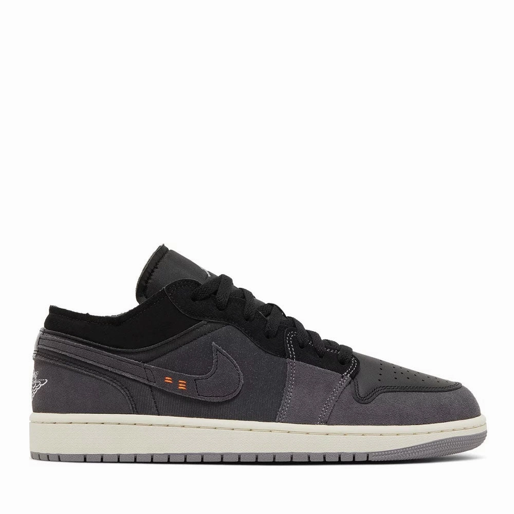 NIKE AIR JORDAN1 LOW SE CRAFT INSIDE OUT PHANTOM BLACK