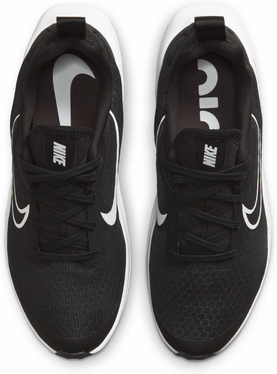Nike Air Zoom Arcadia 2 Big Kids' Road Running Shoes (DM8491-002, Black/Anthracite/White)