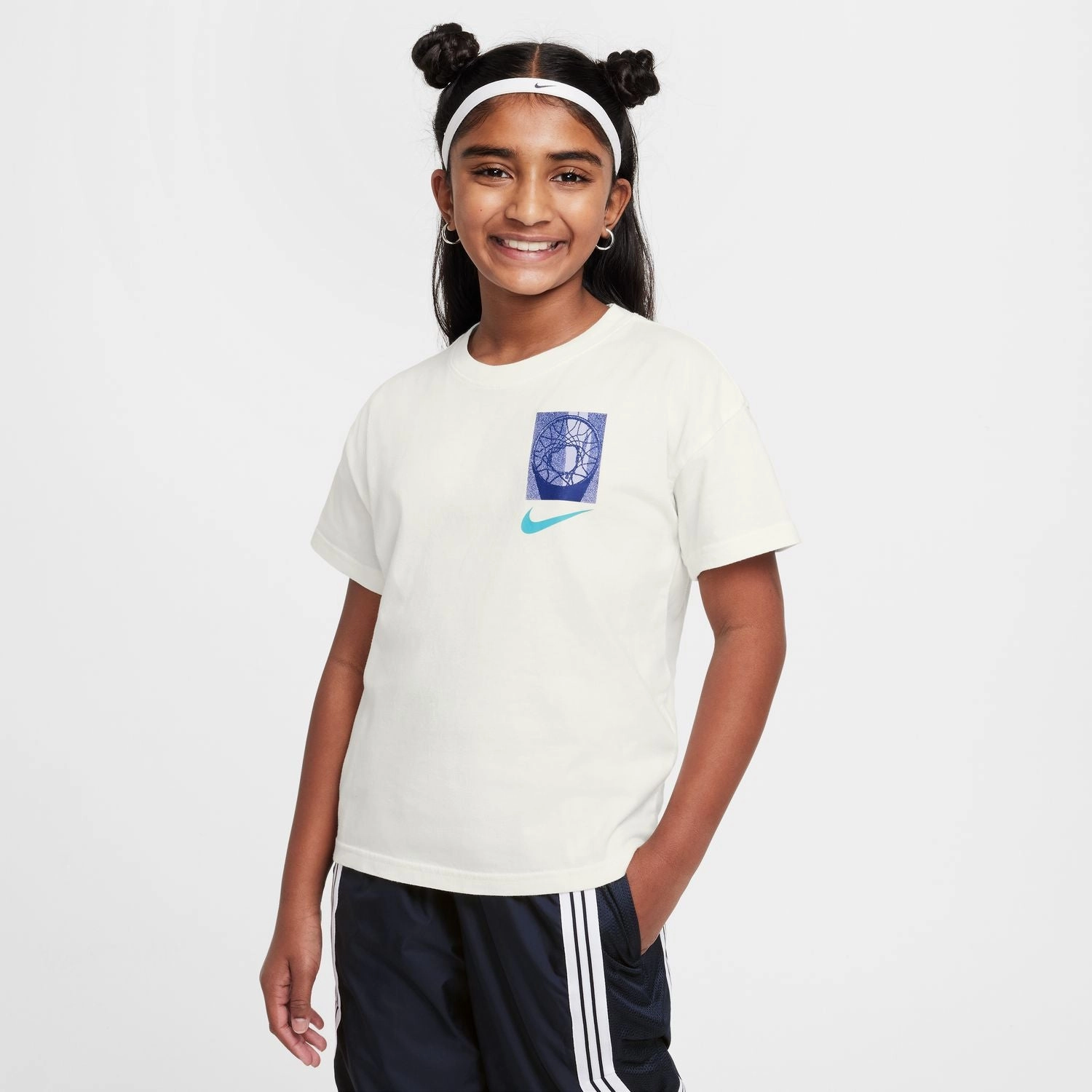nike Basketball Squares Tee - Youth
