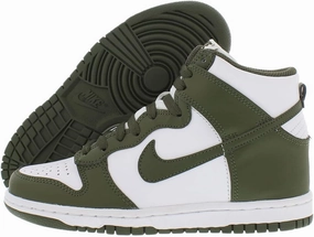 Nike Big Kid's Dunk Hi White/Midnight Navy (DH9751 100)