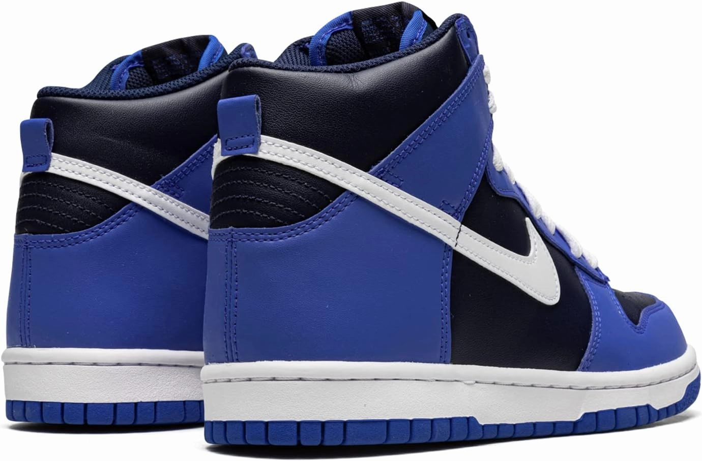 Nike Big Kid's Dunk Hi White/Midnight Navy (DH9751 100)