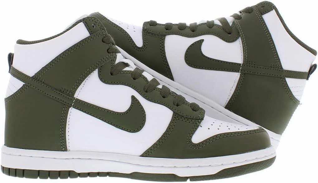 Nike Big Kid's Dunk Hi White/Midnight Navy (DH9751 100)