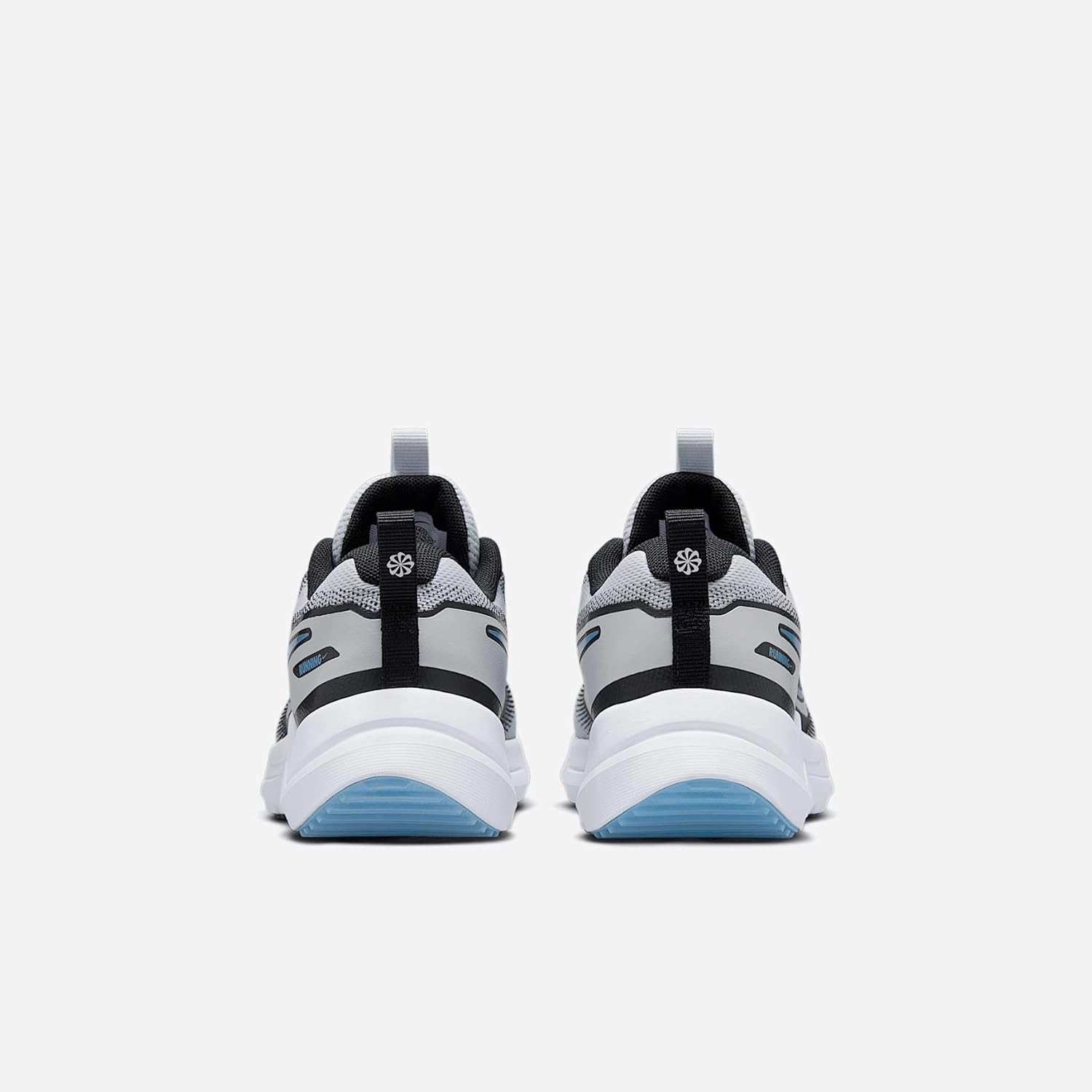 Nike Cosmic Runner Big Kids' Road Running Shoes (HM4402-006, Pure Platinum/Black/White/Blue Beyond)