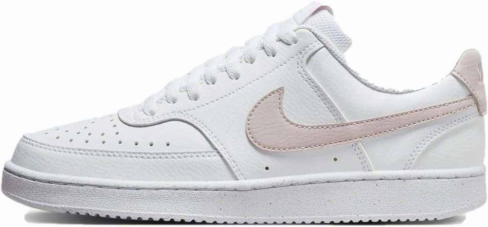 Nike Court Vision Low Next Nature Women's Shoes (DH3158-109, White/Platinum Violet) Size 10.5