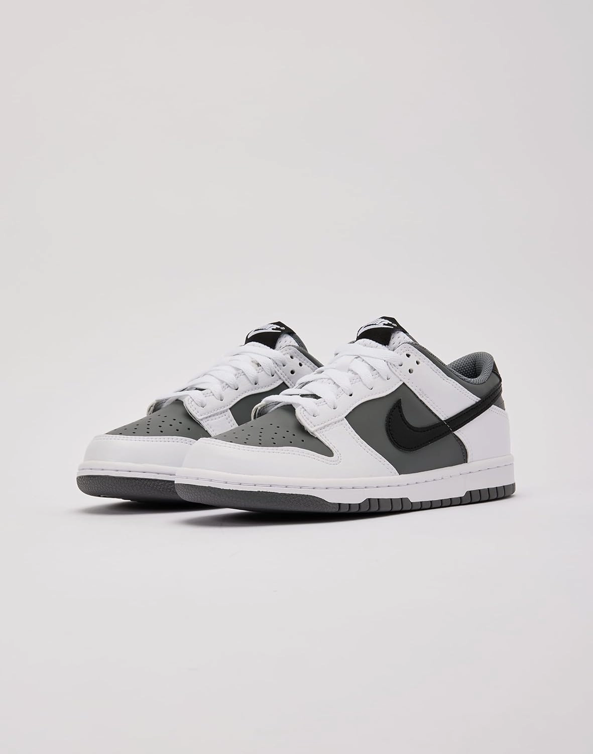 Nike Dunk Low Grade-School (HJ9202-100, White/Black)
